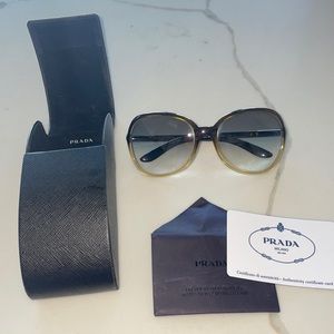 Prada women’s tortishelle sunglasses